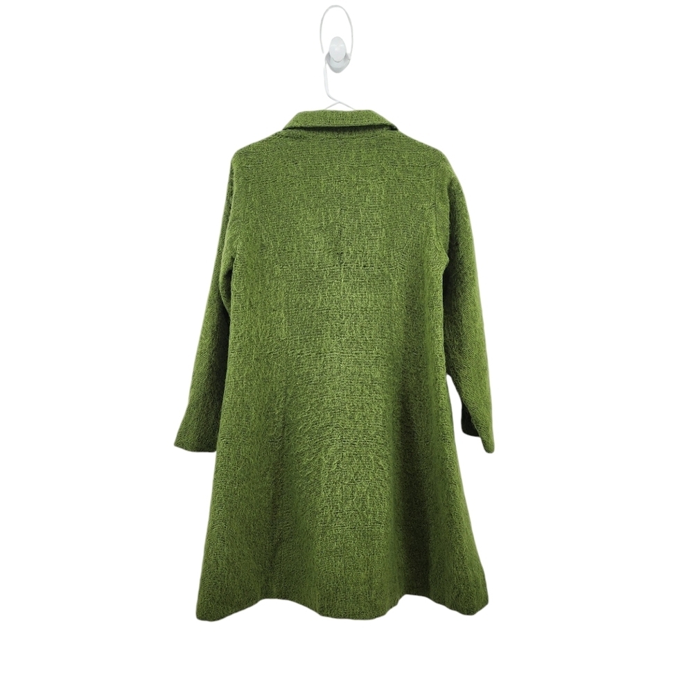 Amy Rigg Women's Vintage Button Front Collared Cover Coat - Picture 7 of 9